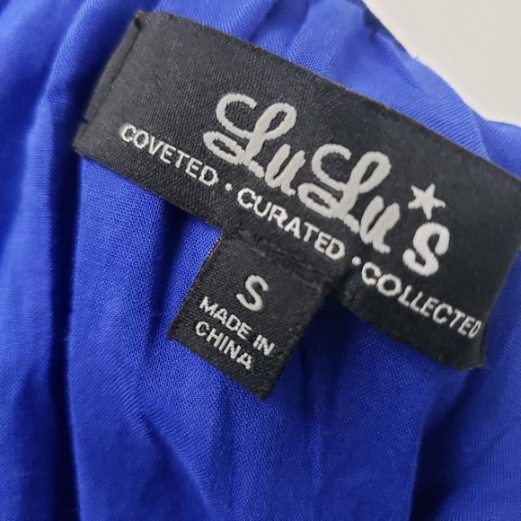 Lulu's Coastal Composure Maxi Dress Size Small - Picture 14 of 15